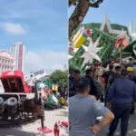 Tragédia no AM: guindaste tomba ao montar árvore de Natal e mata trabalhador