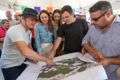 Foto - Dhyeizo Lemos/Semcom-Prefeito e Alessandro Araújo e Marcio Melo/Seminf