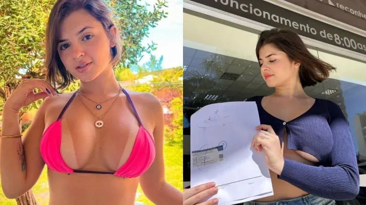 Kerolay Chaves é criadora de conteúdo no OnlyFans Imagem: Reprodução/Instagram/Divulgaçã