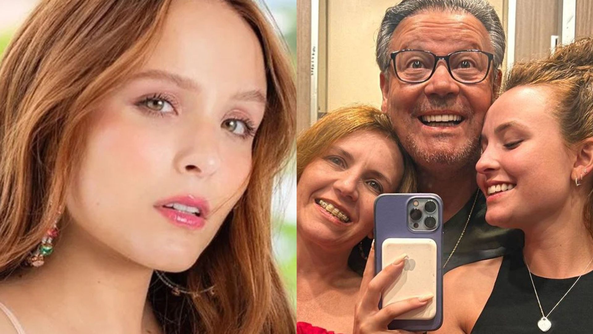 Larissa Manoela, Silvana e Gilberto - Foto: Instagram