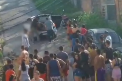 Homem Baleado - divulgação