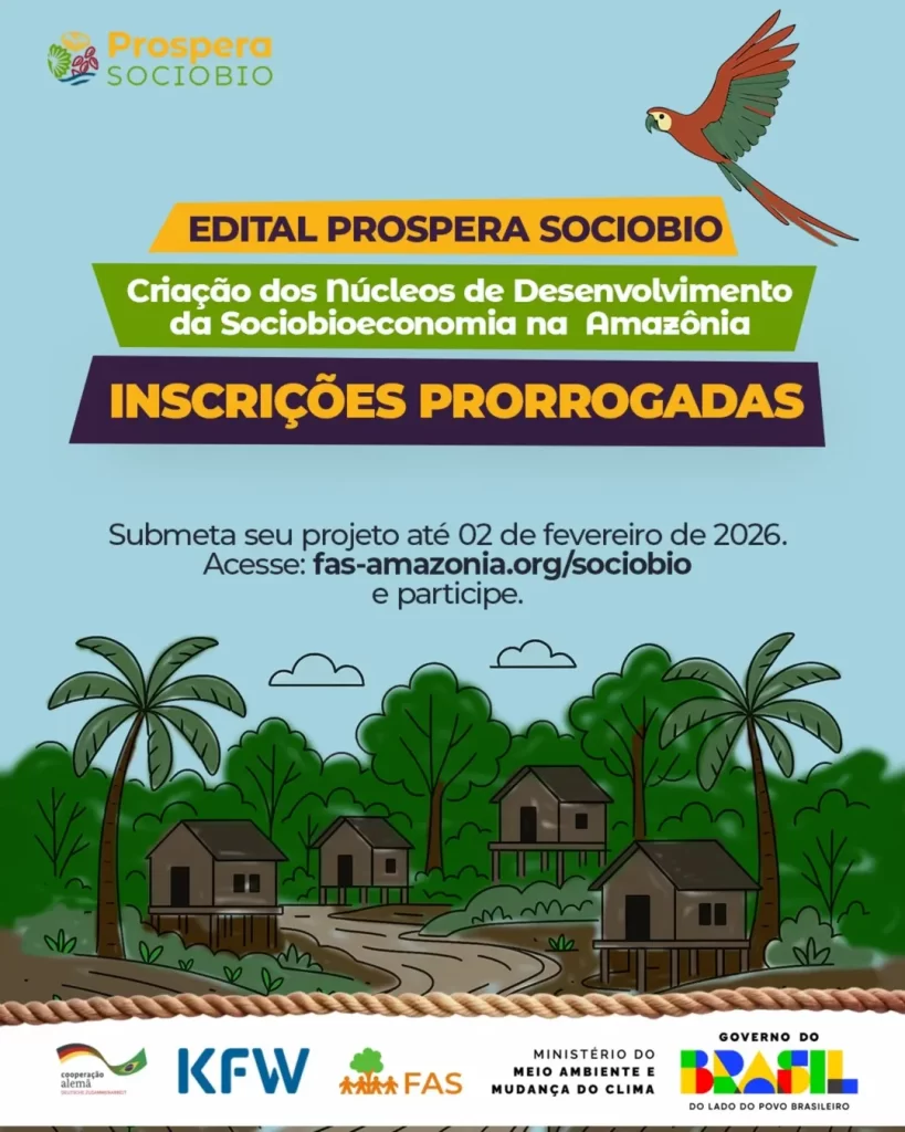 Inscricoes Abertas Para Fortalecer A Sociobioeconomia Da Amazonia Ate 02 De Fevereiro De 2026o