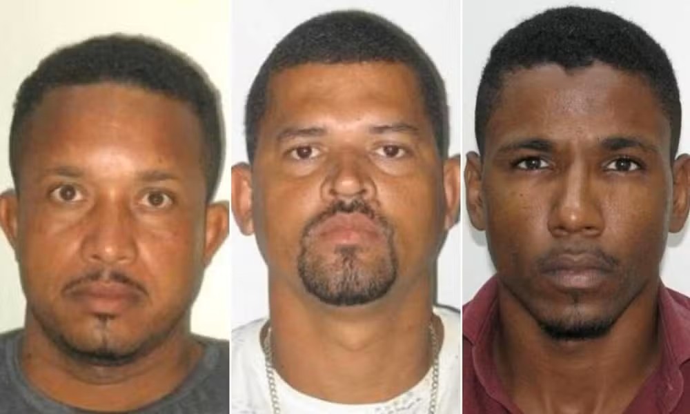 Jackson, Ricardo e Patrick foram mortos em Salvador — Foto: Arquivo Pessoal