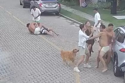 Briga Em Condominio - Reprodução: Vídeo